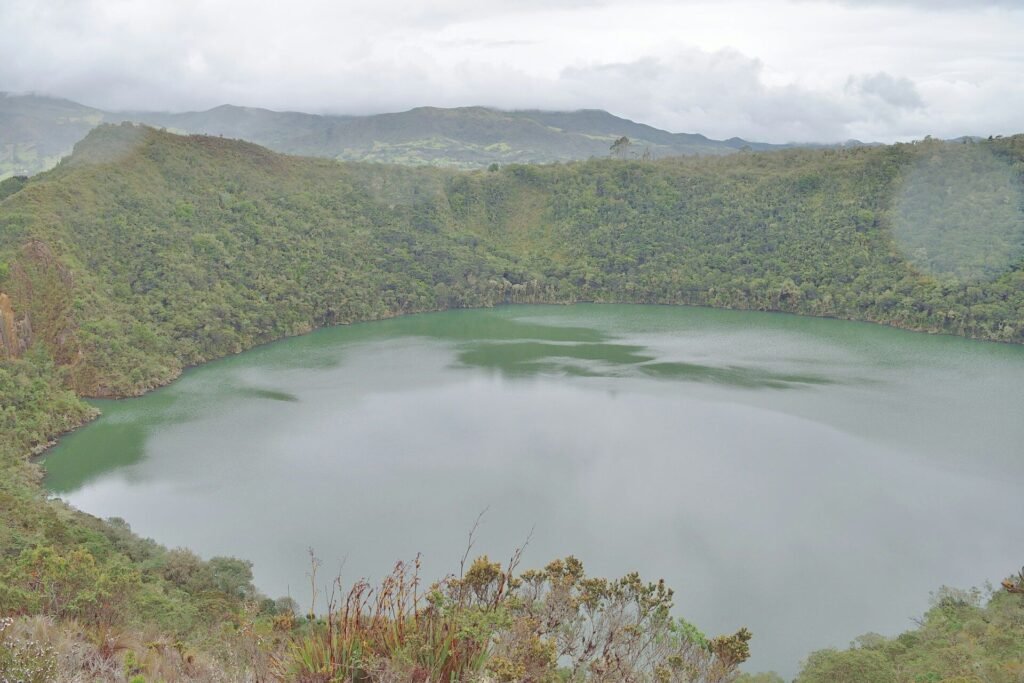 Laguna de Guatavita, laguna sagrada de los muiscas